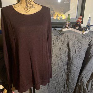 Ann Taylor Maroon Sweater